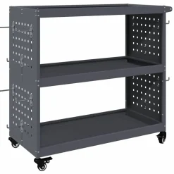 Gereedschapswagen 75 x 35 x 73 cm Koudgewalst staal>vidaXL Clearance