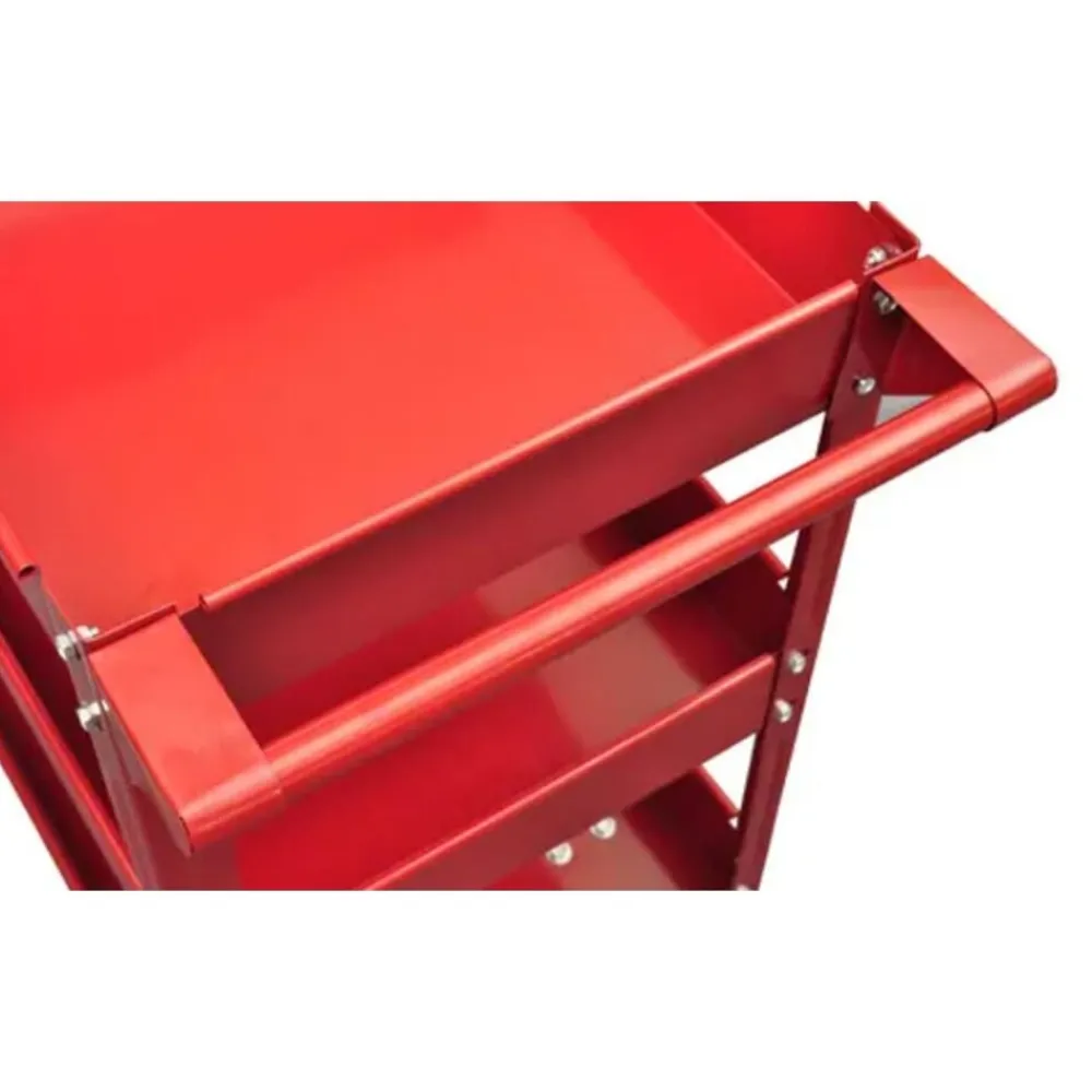 Gereedschapswagen 100 kg rood>vidaXL Outlet