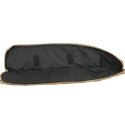 Volwassenen*vidaXL Geweertas met schouderband 120 cm oxford stof Bruin