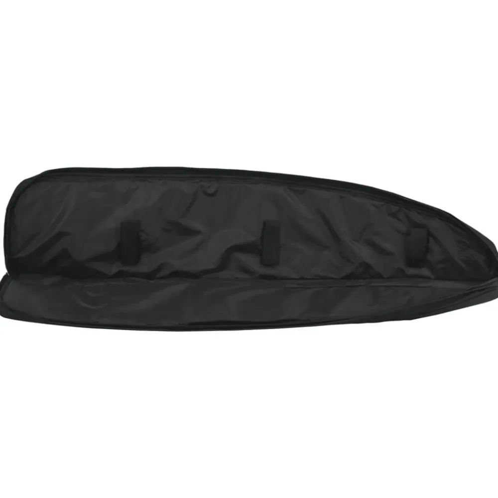 Volwassenen*vidaXL Geweertas met schouderband 120 cm oxford stof Zwart