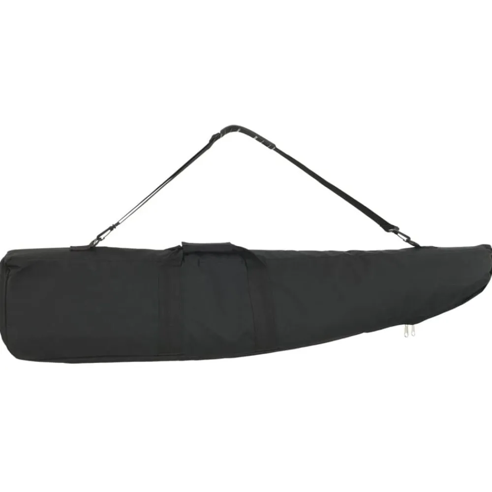 Volwassenen*vidaXL Geweertas met schouderband 120 cm oxford stof Zwart