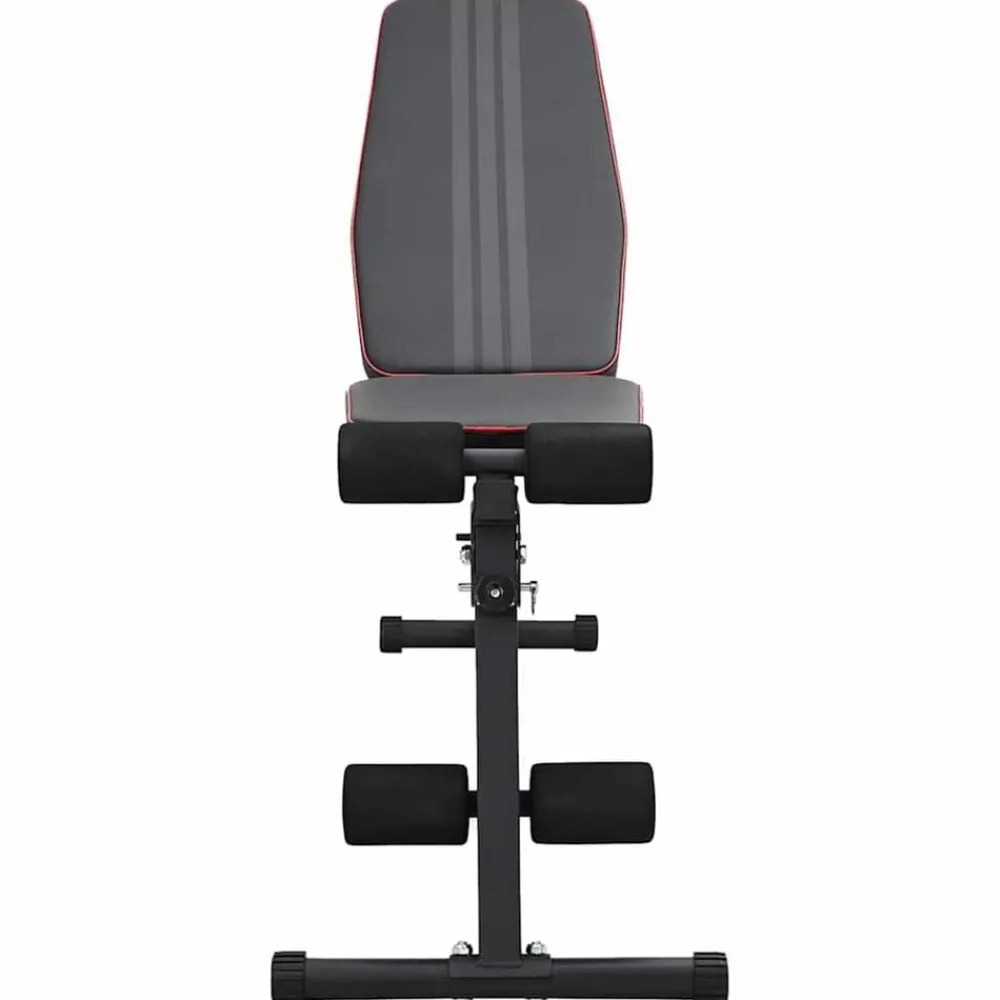Gewichtbank Zwart 131 x 41 x 110 cm Gepoedercoat staal>vidaXL Online