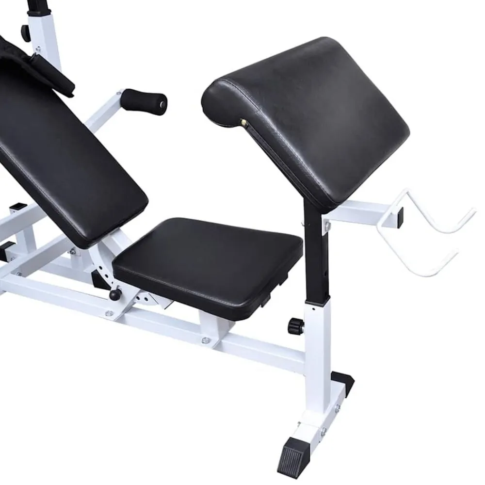 Fitness*vidaXL Gewichtenbank