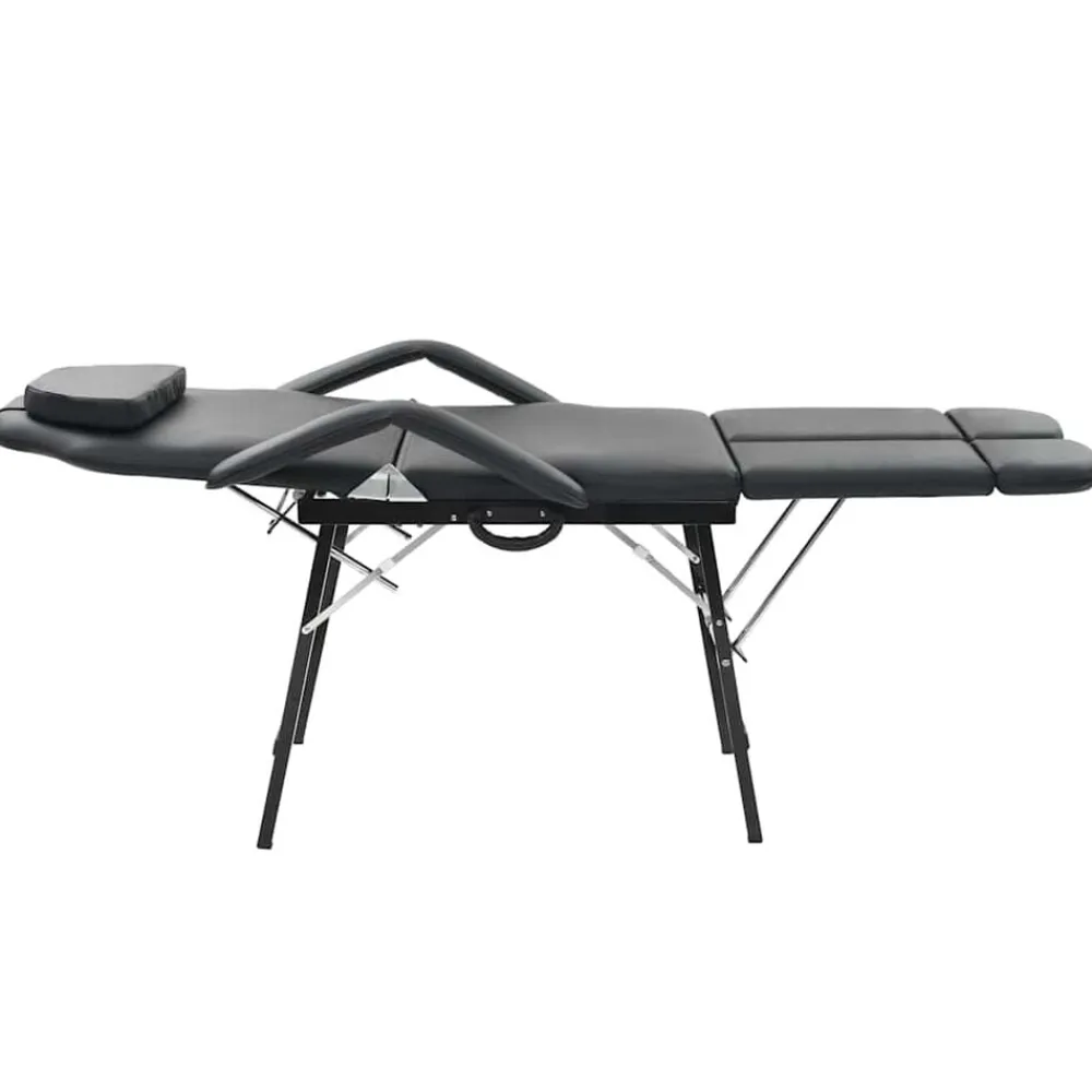 Gezichtsbehandelstoel draagbaar 185x78x76 cm kunstleer>vidaXL Discount