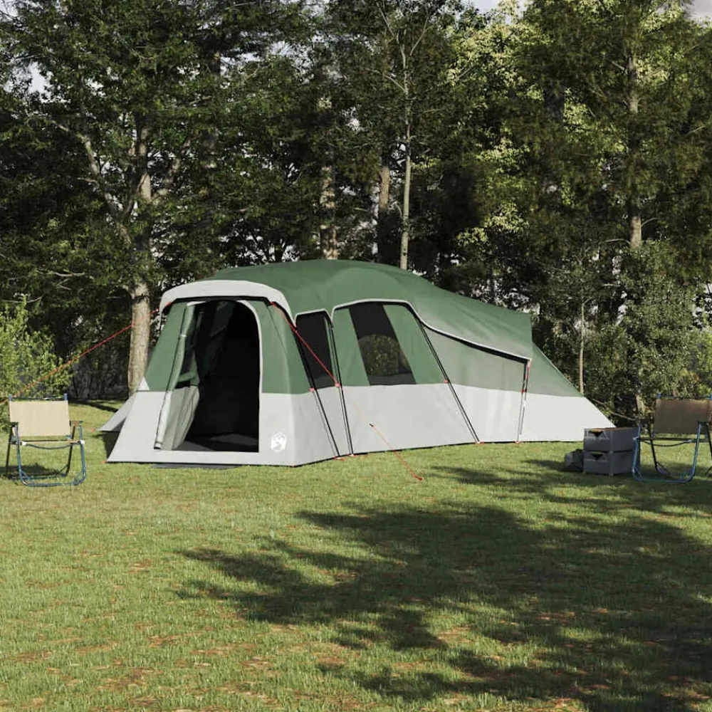 Gezinstent met dak met opslag 762 x 655 x 218 cm taft>vidaXL Outlet