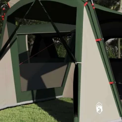Buitensport*vidaXL Gezinstent voor 20 personen en Wit 745 x 700 x 217 cm Groen