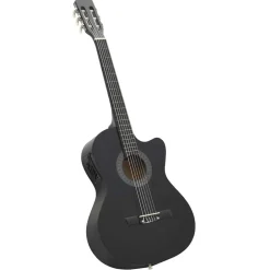 Gitaar cutaway met equalizer 6 snaren western klassiek>vidaXL Outlet