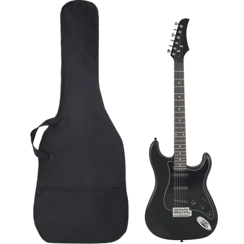 Gitaar voor beginners elektrisch met tas 4/4 39">vidaXL New