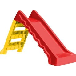 Glijbaan voor kinderen inklapbaar rood en geel>vidaXL Outlet