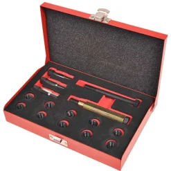 Garageuitrusting & Gereedschap*vidaXL Gloeibougie draad reparatie set M10 x 1,0 mm 15-delig