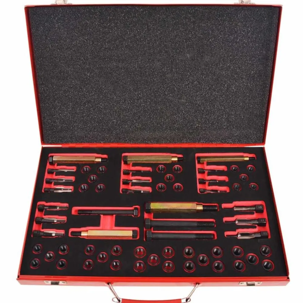 Garageuitrusting & Gereedschap*vidaXL Gloeibougie draad reparatie set M8 M9 M10 M12 63-delig