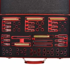 Garageuitrusting & Gereedschap*vidaXL Gloeibougie draad reparatie set M8 M9 M10 M12 63-delig
