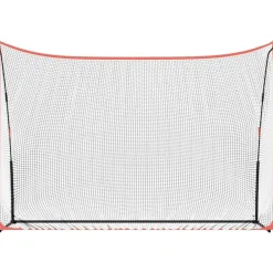 Golftrainingsnet 305x91x213 cm polyester zwart en rood><noscript><img width=