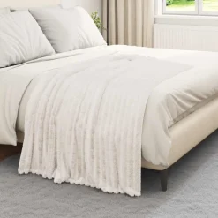 Gooi Deken Crème 150 x 130 cm Fleece><noscript><img width=