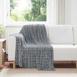 Gooi Deken 150 x 130 cm Fleece>vidaXL