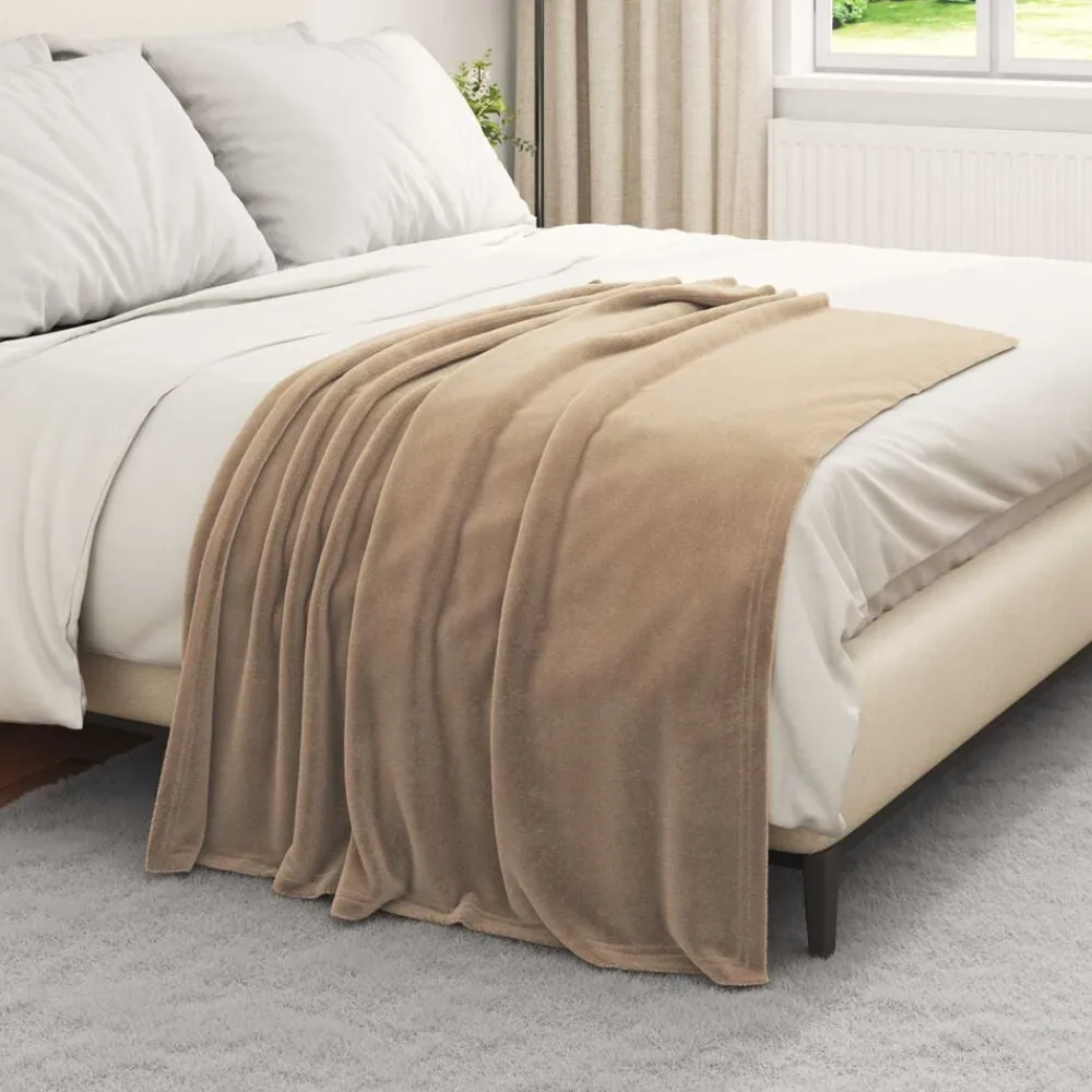 Gooi Deken 130 x 150 cm Fleece>vidaXL Hot