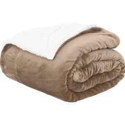Gooi Deken 130 x 150 cm Fleece>vidaXL Sale