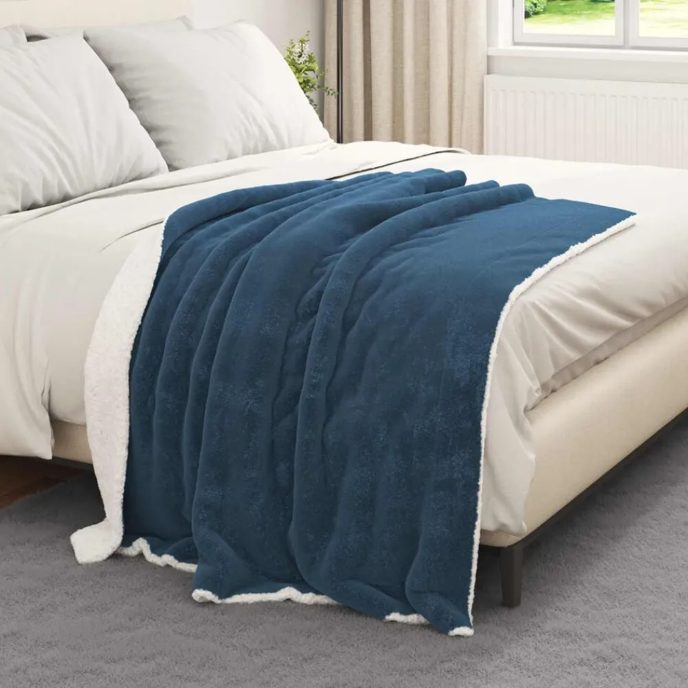 Gooi Deken 130 x 150 cm Fleece>vidaXL Best