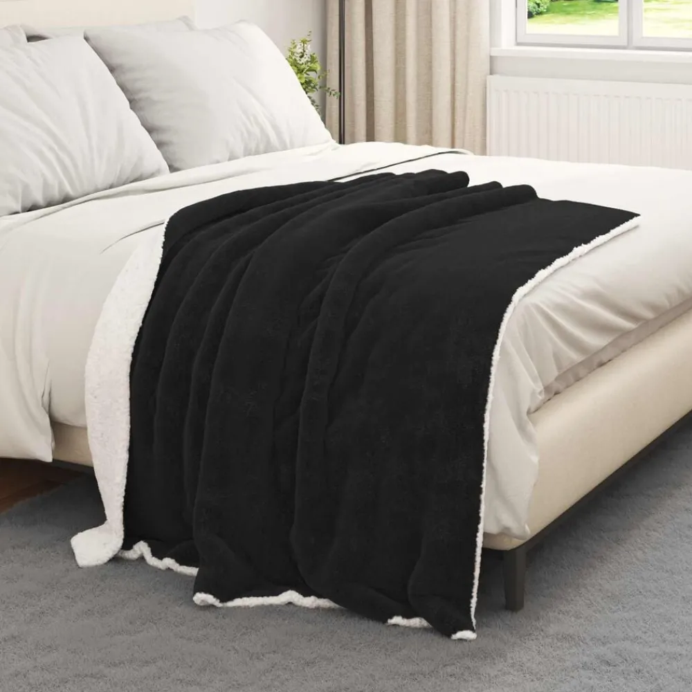 Gooi Deken 130 x 150 cm Fleece>vidaXL Outlet
