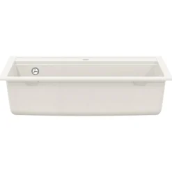 Gootsteen enkele bak graniet><noscript><img width=