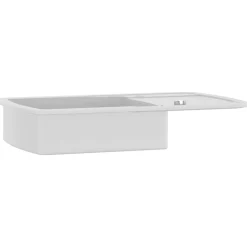Gootsteen enkele bak graniet><noscript><img width=