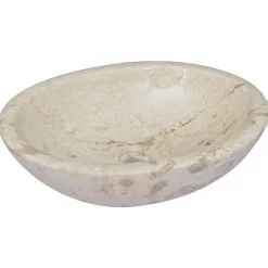 Sanitair & Loodgietersbenodigdheden*vidaXL Gootsteen 53x40x15 cm marmer crèmekleurig Cr&egrave;me