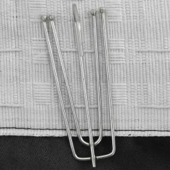 Woon- & Tuinaccessoires*vidaXL Gordijn linnen-look verduisterend haken 290x245 cm Antraciet