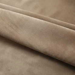 Woon- & Tuinaccessoires*vidaXL Gordijn verduisterend met haken 290x245 cm fluweel Beige