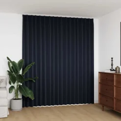 Gordijn verduisterend met haken 290x245 cm>vidaXL Sale