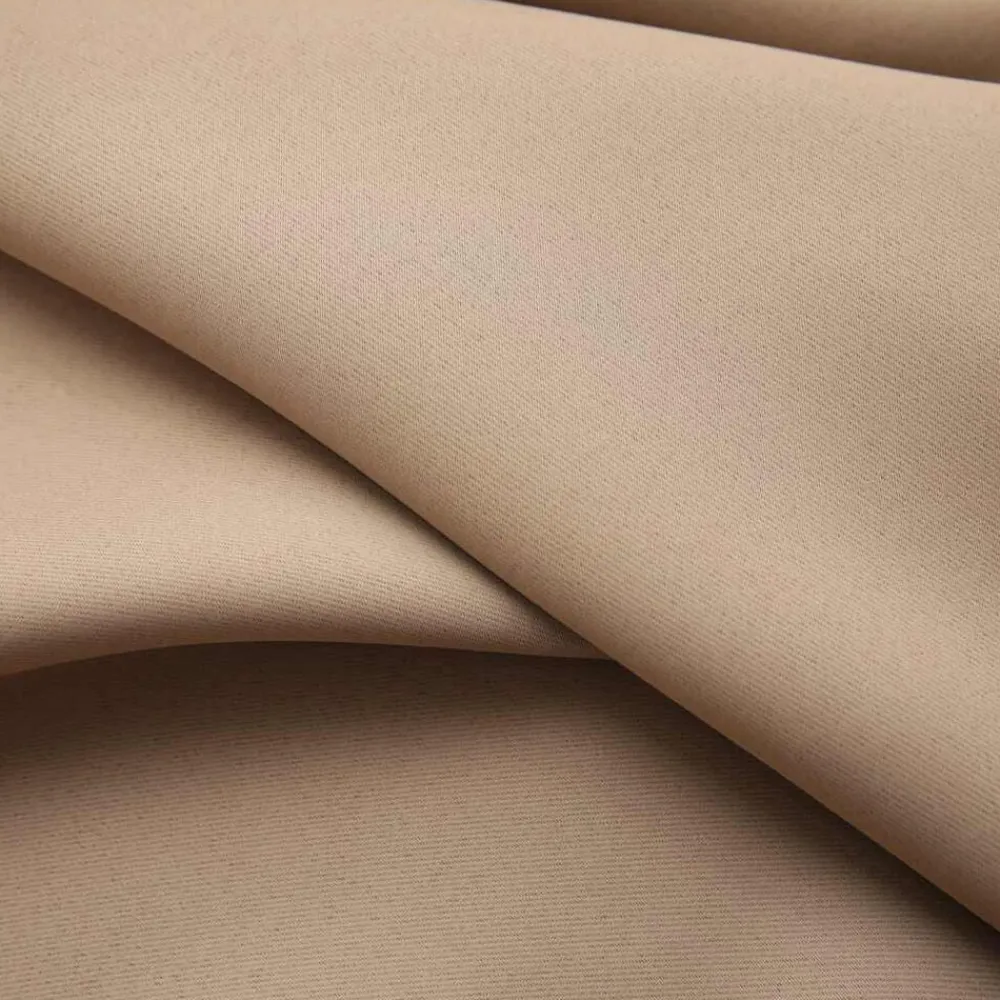 Woon- & Tuinaccessoires*vidaXL Gordijnen verduisterend met haken 2 st 140x175 cm Taupe