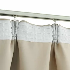 Gordijnen verduisterend met haken 2 st 140x175 cm><noscript><img width=