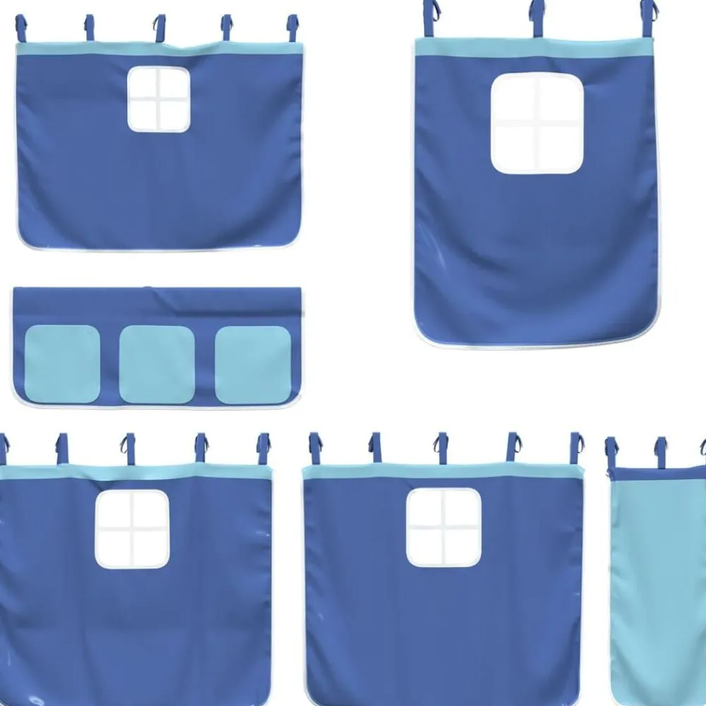 Gordijnen voor hoogslaper polyester>vidaXL