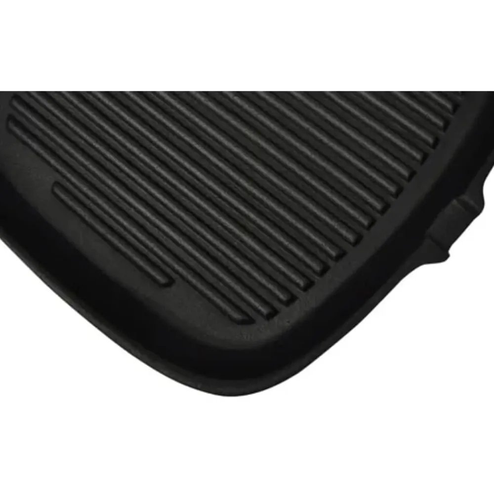 Keuken & Eetkamer*vidaXL Grillpan gietijzer 24x23 cm