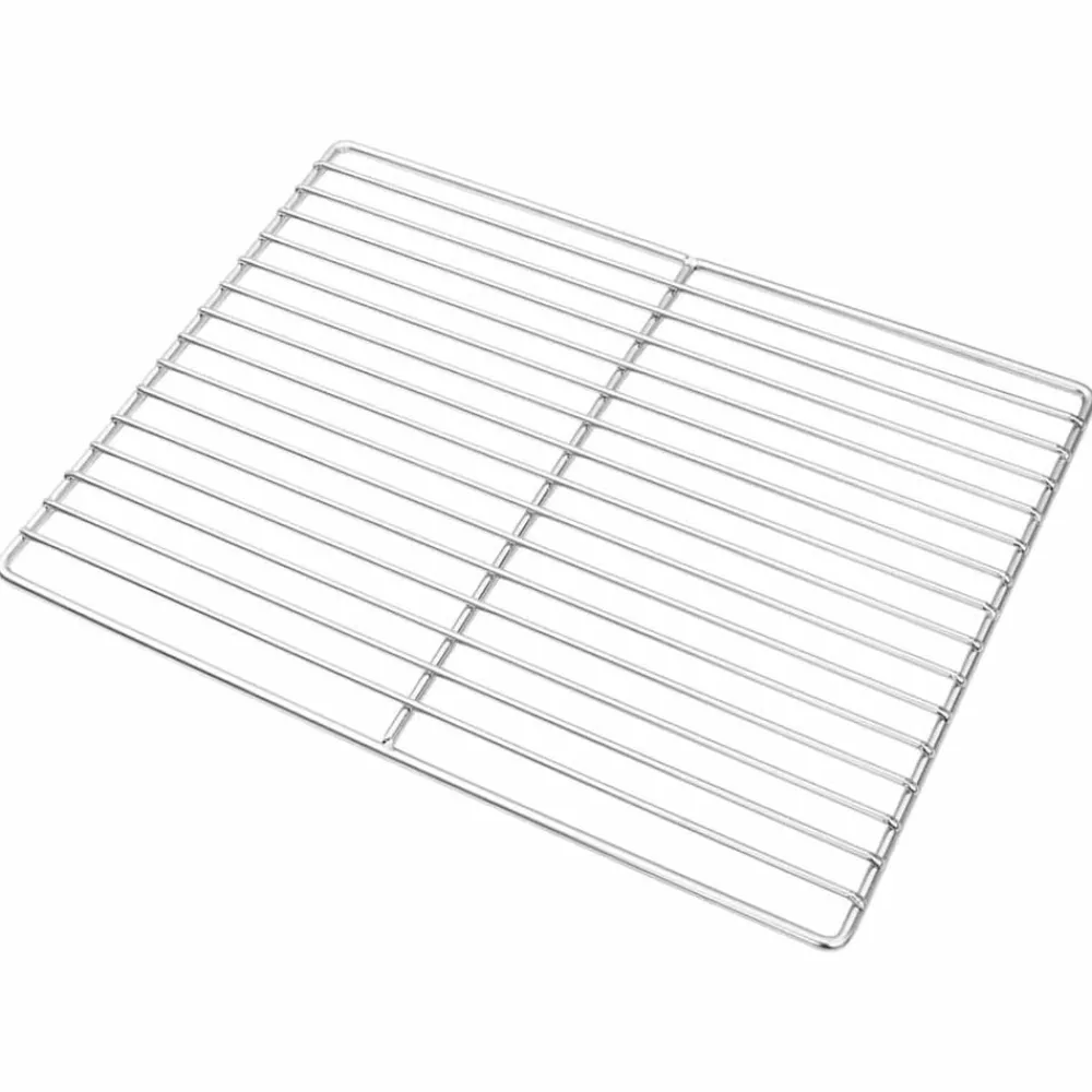 Keuken & Eetkamer*vidaXL Grillrooster Zilver 40 x 30 cm Roestvrij staal