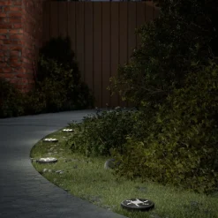 Grondlampen 4 st solar met grondpennen warmwit>vidaXL