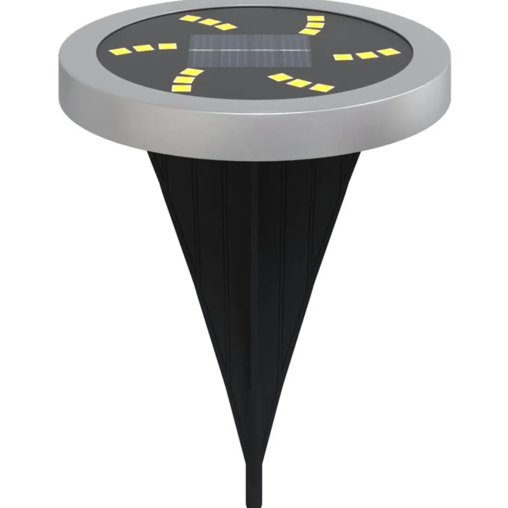 Grondlampen 4 st solar met grondpennen warmwit>vidaXL New