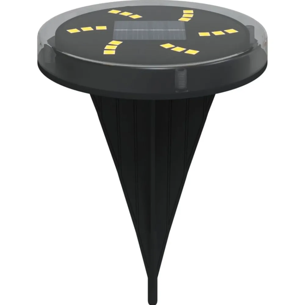 Grondlampen 4 st solar met grondpennen warmwit>vidaXL