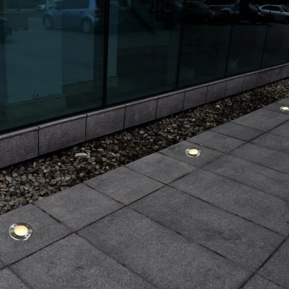 Verlichting*vidaXL Grondspots voor buiten 12 stuks rond