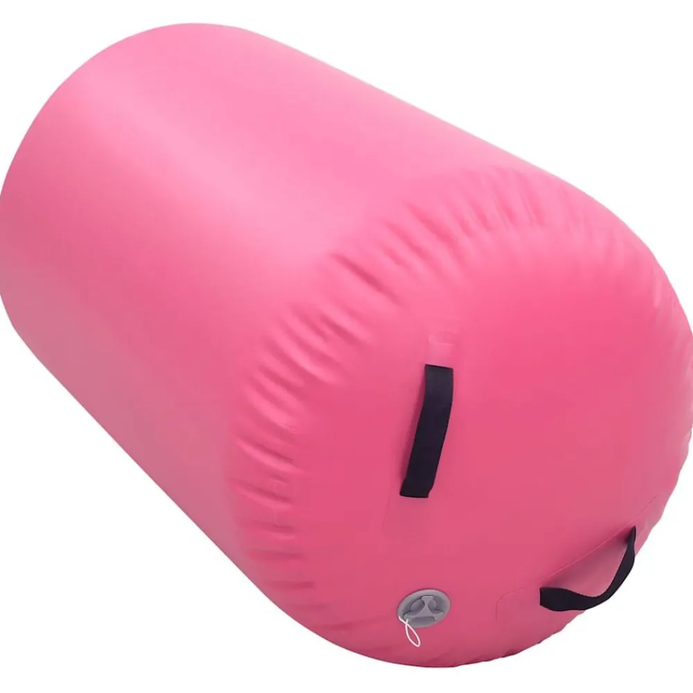Gymnastiekrol met pomp opblaasbaar 100x60 cm PVC>vidaXL Best