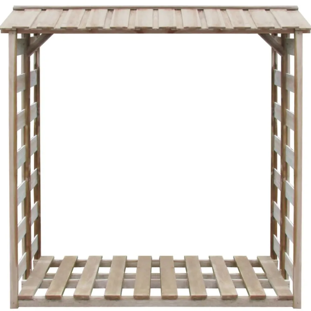 Houtkachel- & Haardaccessoires*vidaXL Haardhoutopslag 150x90x176 cm geïmpregneerd grenenhout