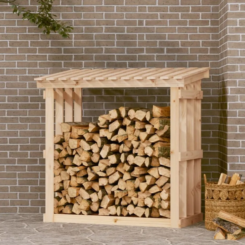 Haardhoutrek 108x64,5x109 cm massief grenenhout>vidaXL Sale