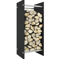 Haardhoutrek 40x35x100 cm gehard glas>vidaXL New