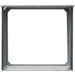 Houtkachel- & Haardaccessoires*vidaXL Haardhoutschuur 172x91x154 cm gegalvaniseerd staal Grijs
