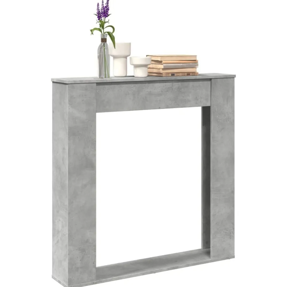Haardombouw 100x20x100 cm bewerkt hout>vidaXL New