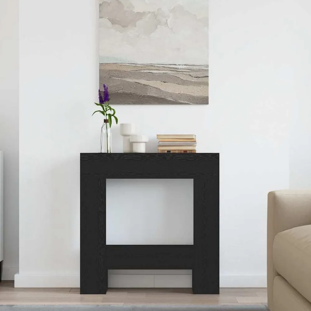 Haardombouw 81x18x82 cm spaanplaat kleurig>vidaXL Discount