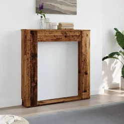 Haardombouw 100x20x100 cm bewerkt hout kleurig><noscript><img width=