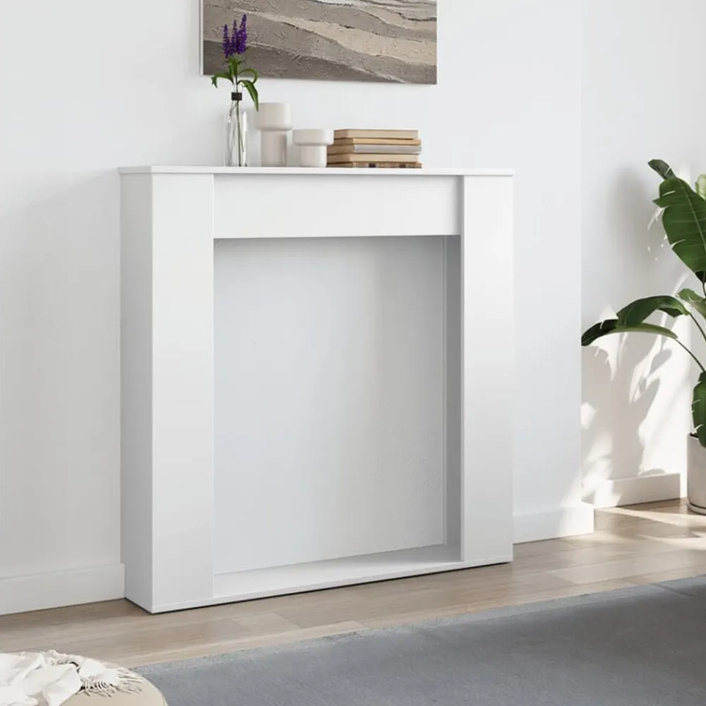 Haardombouw 100x20x100 cm bewerkt hout>vidaXL Hot