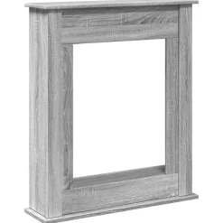 Haardombouw 75x20x87,5 cm bewerkt hout eikenkleur>vidaXL Hot