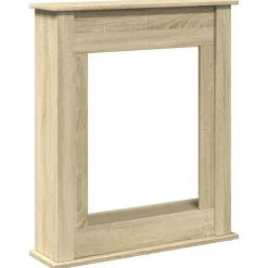Haardombouw 75x20x87,5 cm bewerkt hout kleurig>vidaXL Sale
