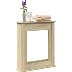 Haardombouw 75x20x87,5 cm bewerkt hout kleurig>vidaXL Sale